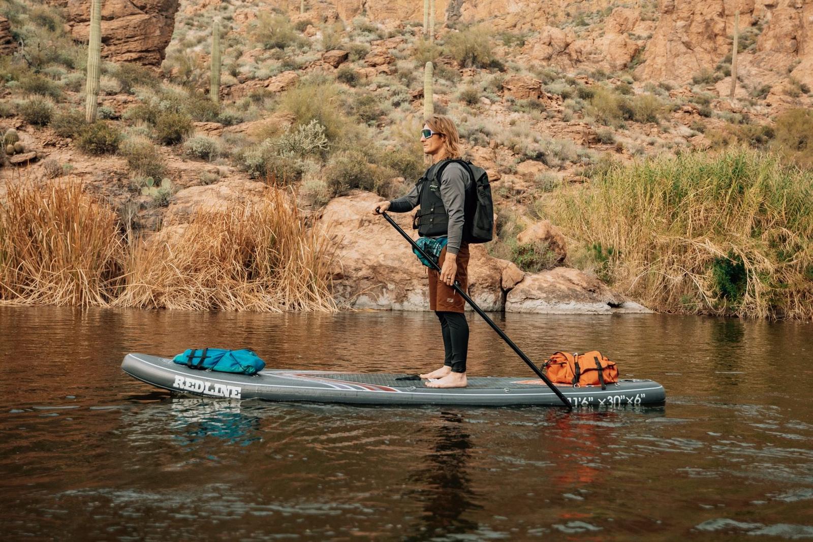 SUP paddling at Canyon Lake