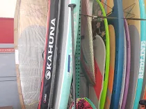 carbon paddle board paddle
