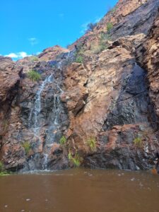 Waterfalls at Canyon lake