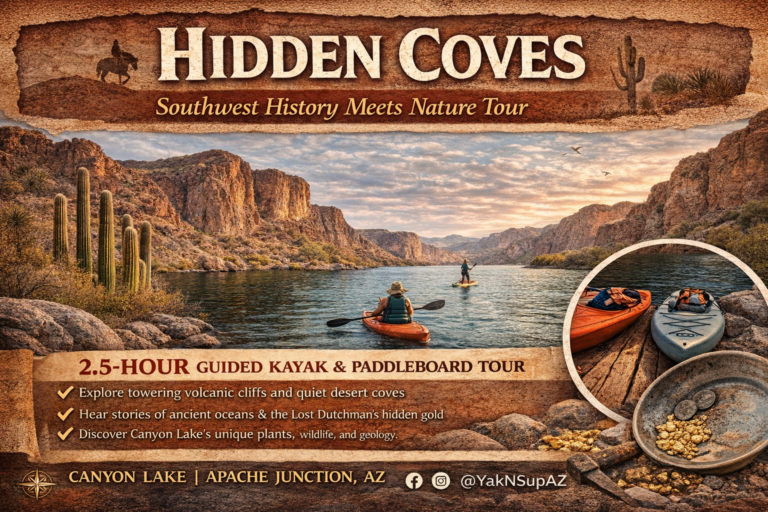 Guided tour canyon Lake