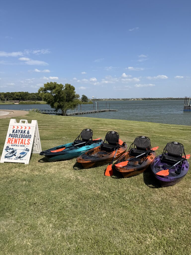 Hidden Cove Frisco Dallas Texas Kayaking and Paddleboarding