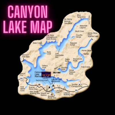 canyon lake map