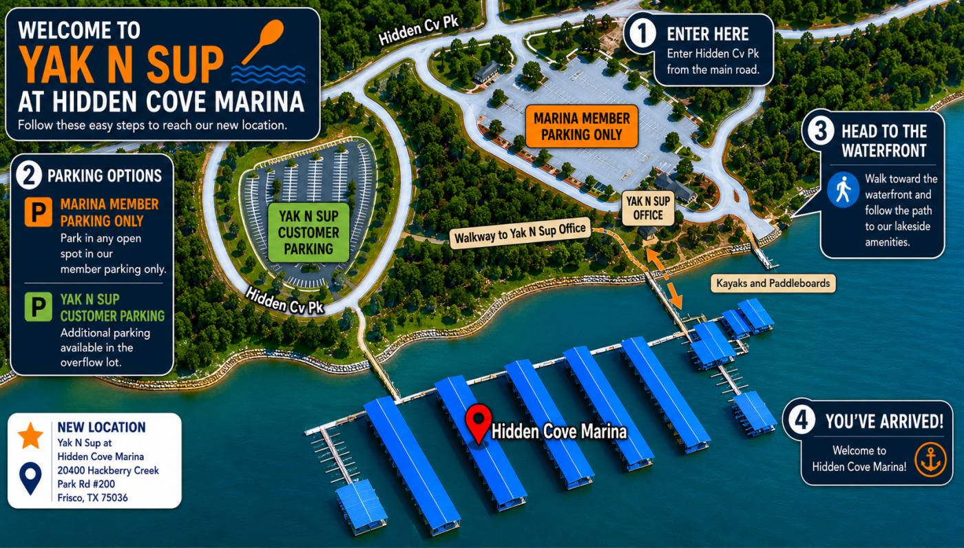 Hidden Cove Marina Frisco Texas